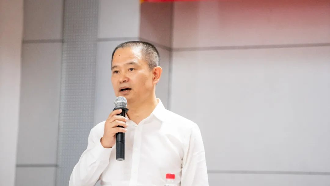  买球的app新科总经理张春发言